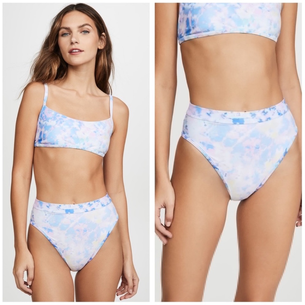 [NWT] L*Space Pastel Tie-Dye Bikini Bottoms Only!